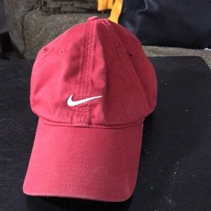 Red Nike Corduroy Hat